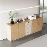 Lockable Office Filing Cabinet Divider Storage for Meeting Room thumbnail 3