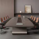 Sleek Paint Finish Conference Table thumbnail 4