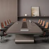 Sleek Paint Finish Conference Table thumbnail 4