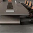 Sleek Paint Finish Conference Table thumbnail 9