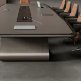 Sleek Paint Finish Conference Table thumbnail 9