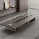 Sleek Paint Finish Conference Table thumbnail 1