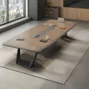 Large Office Conference Employee Table thumbnail 1