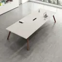 Modern Minimalist Large Meeting Table - Maoters thumbnail 1