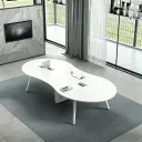 Modern Curved Office Conference Table - Maoters thumbnail 1