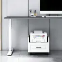 Mobile Filing Cabinet with Printer Shelf thumbnail 1