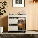 Stylish Tea Storage Cabinet for Living Room thumbnail 1