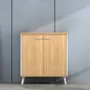 Wooden File Cabinet With Drawers thumbnail 1