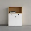 Wooden Password Lock Low Cabinet thumbnail 1