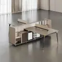 4-Seat Office Desk for Staff thumbnail 1
