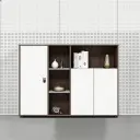 Modern Office Storage Cabinet with Lock thumbnail 1