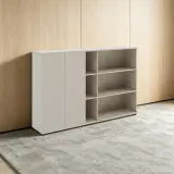 Minimalist Office Tea & File Storage Cabinet thumbnail 1