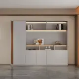 Wooden File and Storage Cabinet for Office thumbnail 1