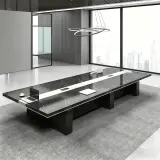Modern Executive Boardroom Conference Table - Maoters thumbnail 1