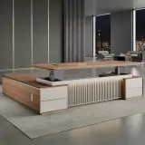 Smart Electric Height Adjustable Executive Desk thumbnail 1