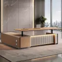 Luxury Electric Adjustable Executive Desk thumbnail 1