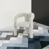 Simple Cream Style Sofa for Photo Studio Reception Area thumbnail 1