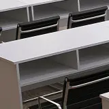 Office Training Table with Open Storage - Maoters thumbnail 7