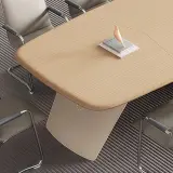 Minimal Rounded Edge Executive Meeting Table - Maoters thumbnail 8