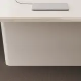 Modern Boardroom White Conference Table - Maoters thumbnail 8