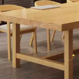 Modern Office Natural Wood Conference Table - Maoters thumbnail 9