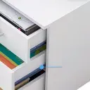 Mobile Office File Cabinet with Lock Drawers thumbnail 6