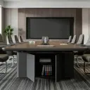 Executive Boardroom Wood Conference Table - Maoters thumbnail 8