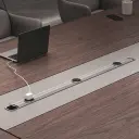 Executive Rectangular Wood Conference Table - Maoters thumbnail 8