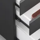 Three-Drawer Movable Storage Cabinet thumbnail 6
