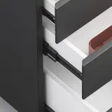 Three-Drawer Movable Storage Cabinet thumbnail 6