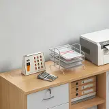 Mobile Lockable Low Office Cabinet thumbnail 8
