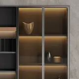 Modern Wooden Office Storage and Display Cabinet thumbnail 12