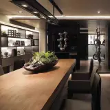 Executive Boardroom Luxury Wood Conference Table - Maoters thumbnail 9