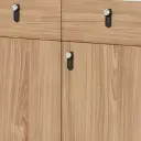 Combination Lock Wooden File Cabinet thumbnail 10