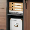 Mobile Under-Desk Storage Cabinet With Locking Drawer thumbnail 8