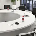 Modern Office Round Conference Table - Maoters thumbnail 11