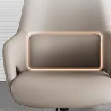 Ergonomic High-Back Swivel Office Chair with Adjustable Height - Maoters thumbnail 8
