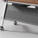 Modern Foldable Rolling Conference Table - Maoters thumbnail 9