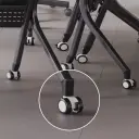 Modern Mobile Circle Modular Conference Table - Maoters thumbnail 7