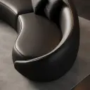 Light Luxury Semi-Circular Sofa for Reception Area thumbnail 7