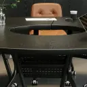 Modern Modular Round Mobile Meeting Table - Maoters thumbnail 7