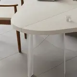 Modern Rounded Triangular Conference Table - Maoters thumbnail 7