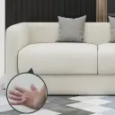 Simple Cream Style Sofa for Photo Studio Reception Area thumbnail 11
