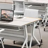 Modern Mobile Folding Modular Training Table - Maoters thumbnail 8