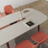 Modern Office Rounded Conference Table - Maoters thumbnail 6