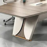 Elegant Light Luxury Conference Table - Maoters thumbnail 8