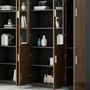 Modern Minimalist Wooden Office Filing Cabinet thumbnail 12