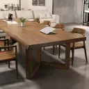 Modern Minimalist Wood Conference Table - Maoters thumbnail 10