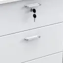Mobile Office File Cabinet with Lock Drawers thumbnail 7