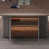 Executive Rectangular Wood Conference Table - Maoters thumbnail 9